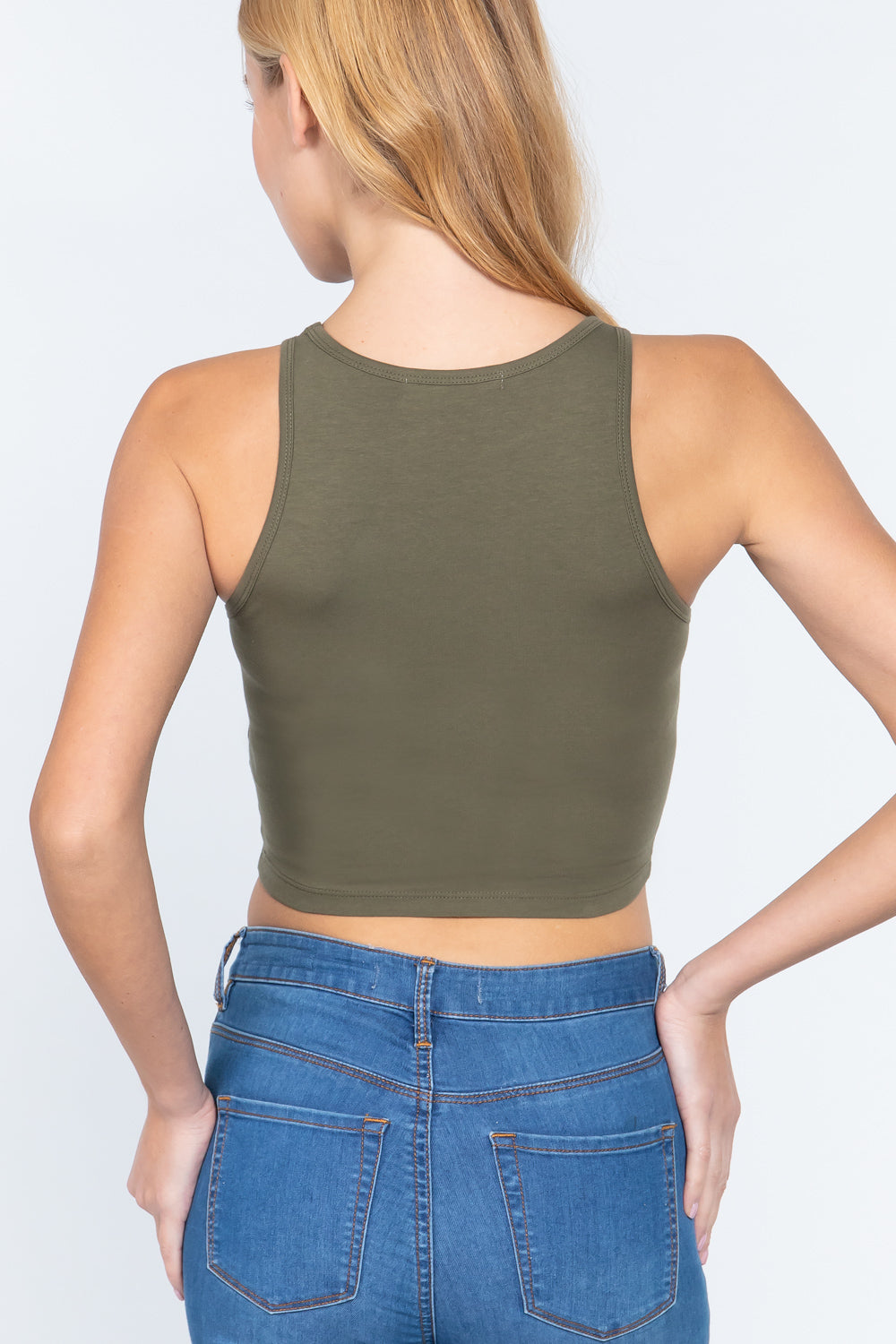 Halter Neck Crop Top