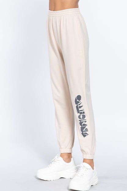 Graphic Long Jogger Pants