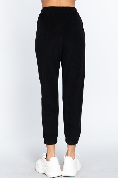 Terry Towelling Long Jogger Pants