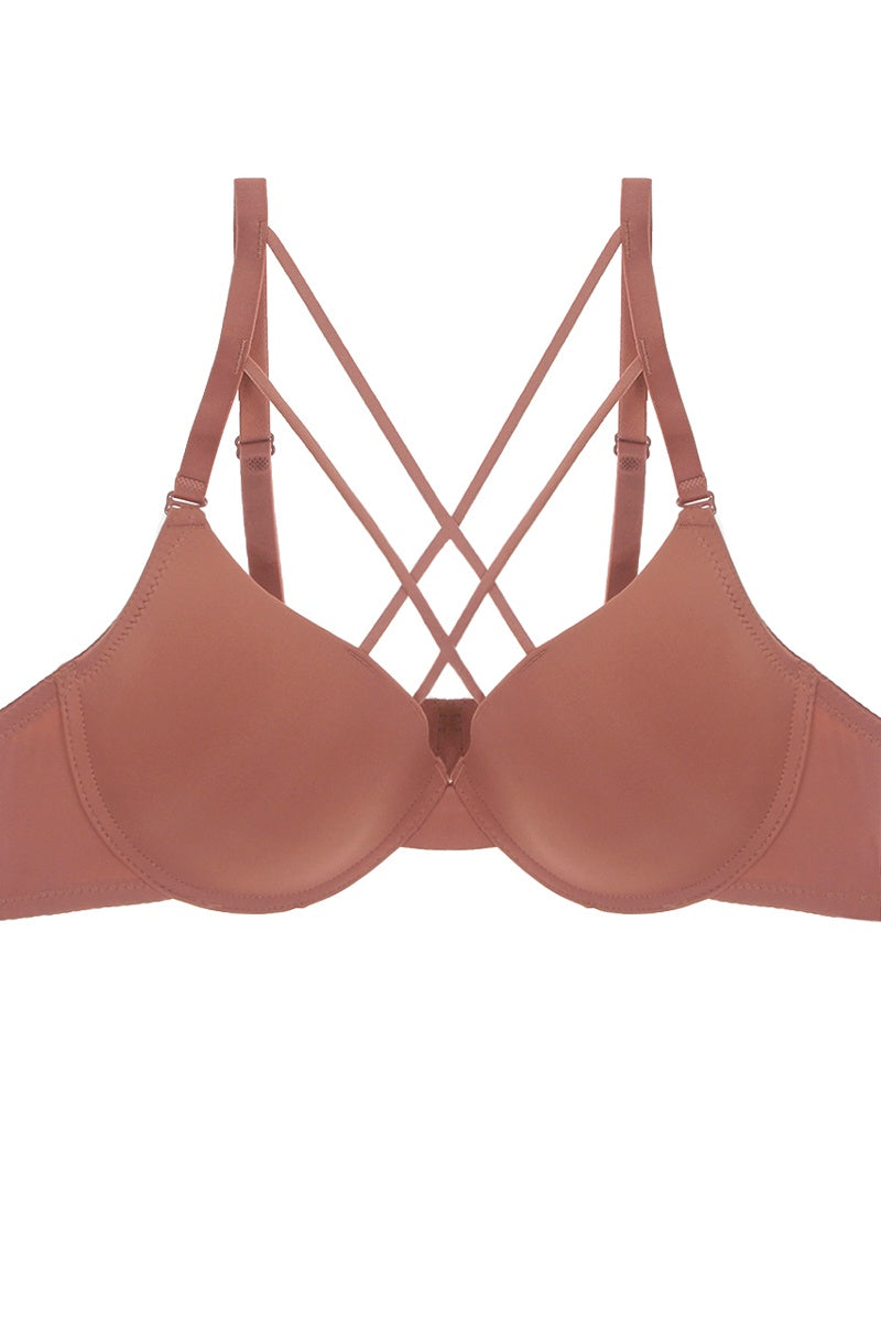 Plunge Cage Front Bra