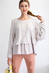 Lace Detailing Tunic