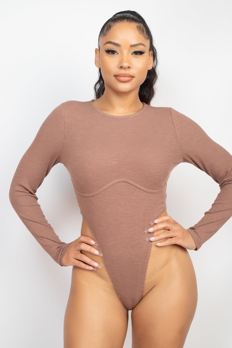 High Leg Underwire Bodysuit