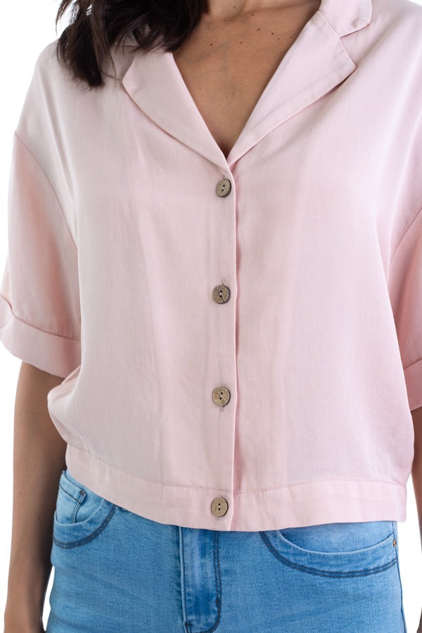 Boxy Button Down Shirt