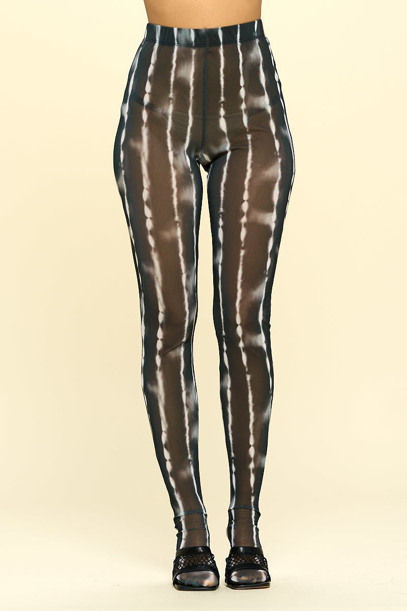 Sheer High Rise Leggings