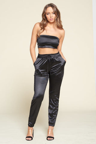 Tube Top Pant Set