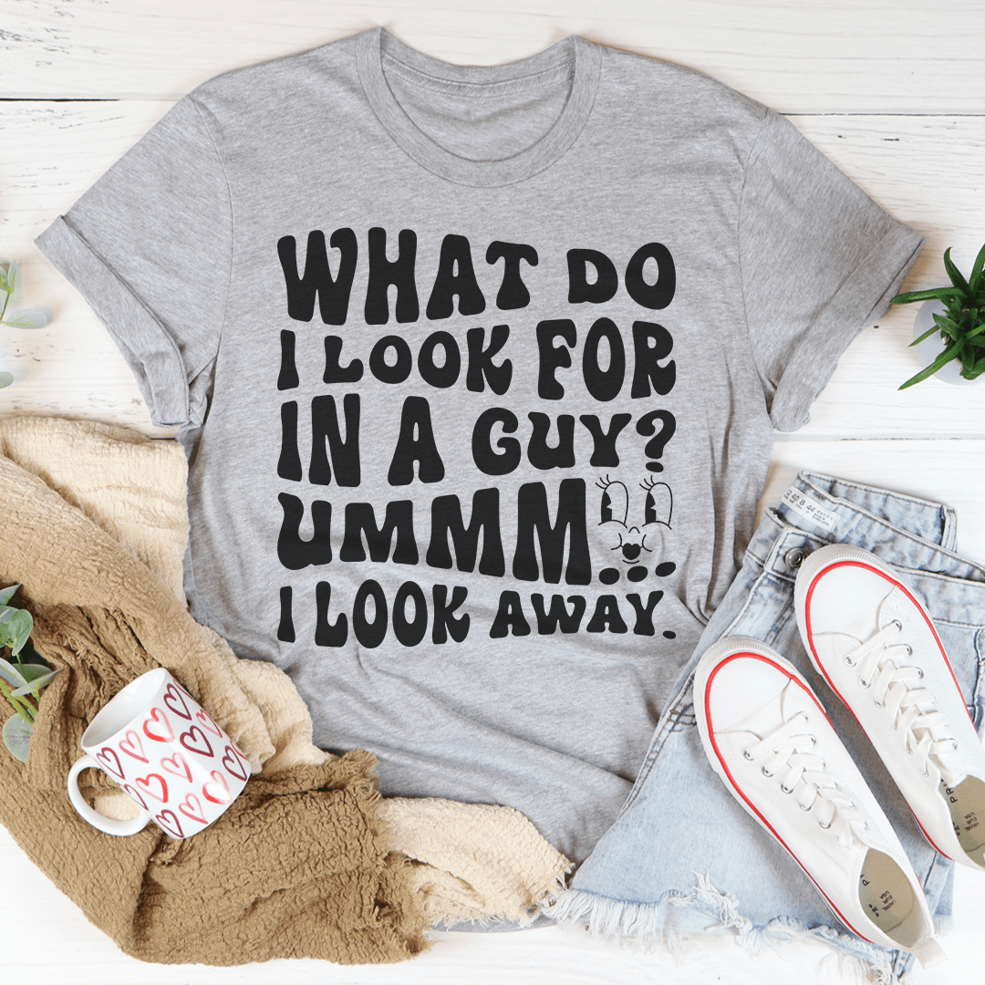 What Do I Look For In A Guy T-shirt