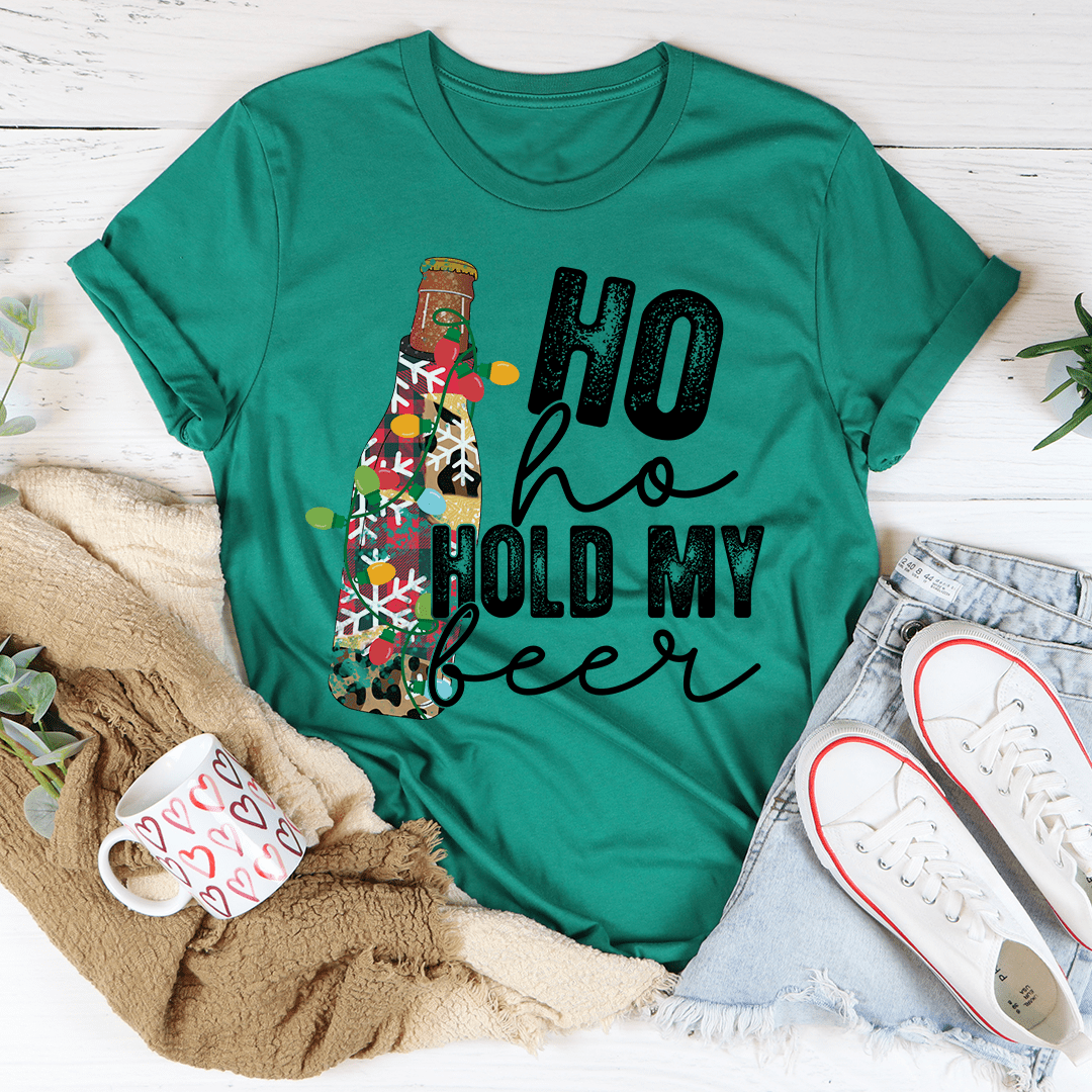 Ho Ho Hold My Beer T-shirt