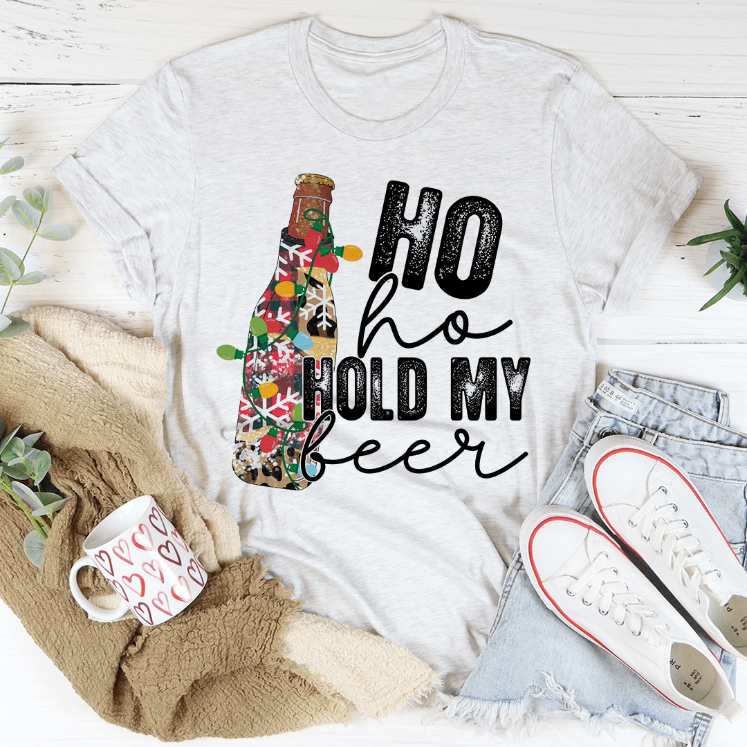 Ho Ho Hold My Beer T-shirt