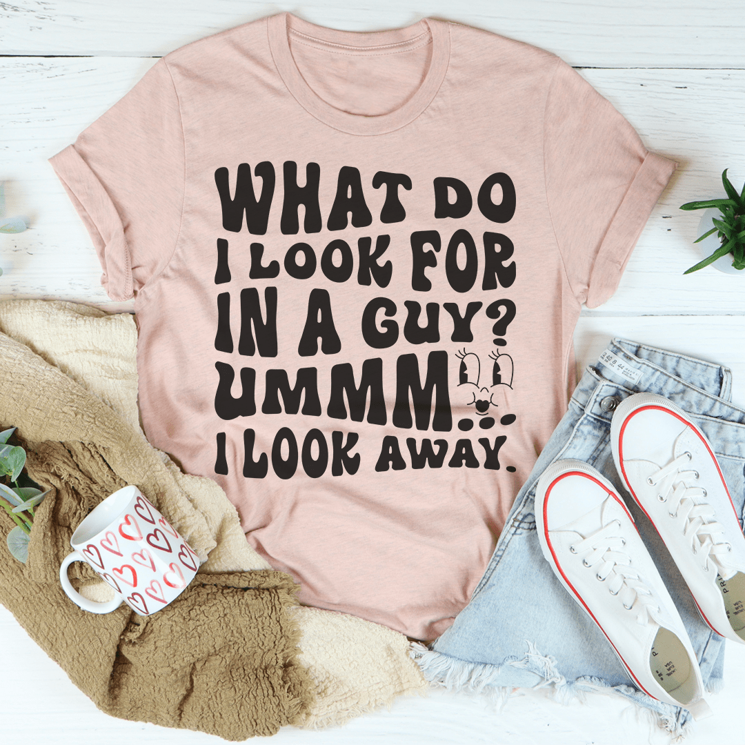 What Do I Look For In A Guy T-shirt